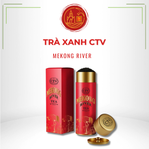 Trà Xanh CTV Mekong River Hộp Thiếc 90g