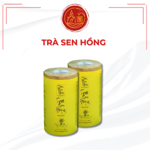 Trà Sen Hồng Cao Cấp Nắp Gỗ 85g